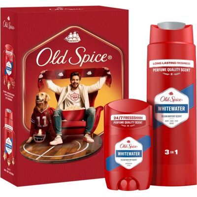 Old Spice Whitewater Sports Fan σετ δώρου για άντρες Old Spice Whitewater Sports Fan σετ δώρου για άντρες