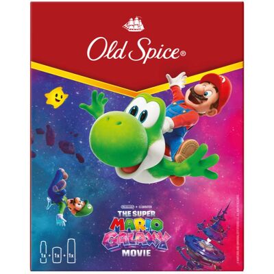 Old Spice Super Mario Galaxy Movie Gift Set σετ δώρου Old Spice Super Mario Galaxy Movie Gift Set σετ δώρου