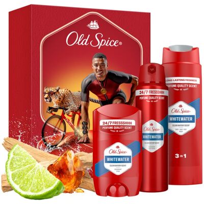 Old Spice Whitewater Ironman σετ δώρου Old Spice Whitewater Ironman σετ δώρου
