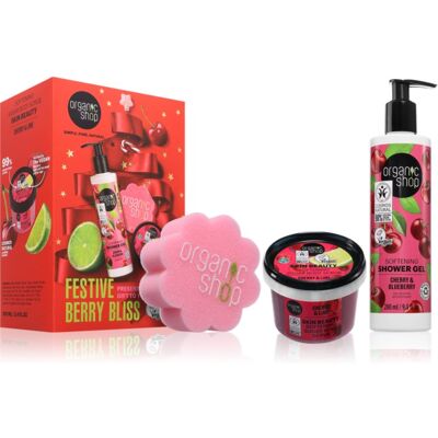 Organic Shop Festive Berry Bliss σετ δώρου για το σώμα Organic Shop Festive Berry Bliss σετ δώρου για το σώμα