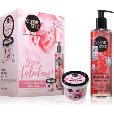 Organic Shop You're Fabulous! Tender Elegance Beauty Set σετ δώρου για το σώμα Organic Shop You're Fabulous! Tender Elegance Beauty Set σετ δώρου για το σώμα