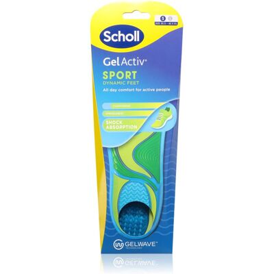 Scholl GelActiv Sport τζελ μαξιλαράκια για αθλητές μέγεθος EU 35.5 - 40.5 1 ζευγάρι Scholl GelActiv Sport τζελ μαξιλαράκια για αθλητές μέγεθος EU 35.5 - 40.5 1 ζευγάρι