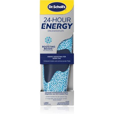 Scholl Dr. Scholl's 24 Hour Energy πάτοι παπουτσιών μέγεθος L 1 ζευγάρι Scholl Dr. Scholl's 24 Hour Energy πάτοι παπουτσιών μέγεθος L 1 ζευγάρι