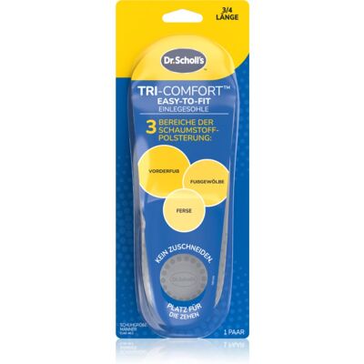 Scholl Dr. Scholl's Tri-Comfort πάτοι παπουτσιών μέγεθος Large - Men's EU 40 - 46.5 1 ζευγάρι Scholl Dr. Scholl's Tri-Comfort πάτοι παπουτσιών μέγεθος Large - Men's EU 40 - 46.5 1 ζευγάρι
