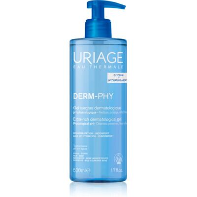 Uriage DERM-PHY Extra Rich Dermatological Gel απαλό καθαριστικό τζελ 500 ml Uriage DERM-PHY Extra Rich Dermatological Gel απαλό καθαριστικό τζελ 500 ml