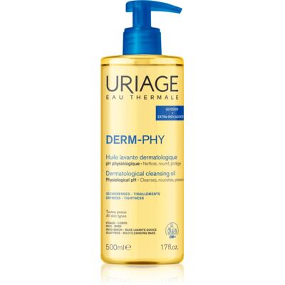 Uriage DERM-PHY Dermatological Cleansing Oil θρεπτικό τζελ για ντους 500 ml Uriage DERM-PHY Dermatological Cleansing Oil θρεπτικό τζελ για ντους 500 ml