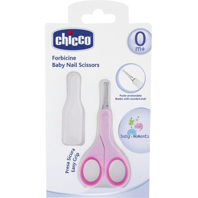 Chicco Baby Moments παιδικό ψαλίδι με στρογγυλή άκρη 0m+ Pink 1 τμχ Chicco Baby Moments παιδικό ψαλίδι με στρογγυλή άκρη 0m+ Pink 1 τμχ