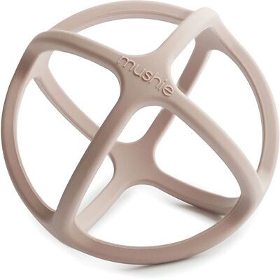 Mushie Ball Teether μασητικό Shifting Sand 1 τμχ Mushie Ball Teether μασητικό Shifting Sand 1 τμχ