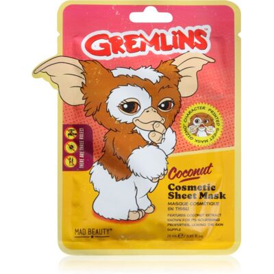 Mad Beauty Gremlins υφασμάτινη μάσκα ενυδάτωσης με υαλουρονικό οξύ 25 ml Mad Beauty Gremlins υφασμάτινη μάσκα ενυδάτωσης με υαλουρονικό οξύ 25 ml
