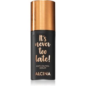 Alcina It's never too late! ορός κατά των ρυτίδων 30 ml Alcina It's never too late! ορός κατά των ρυτίδων 30 ml