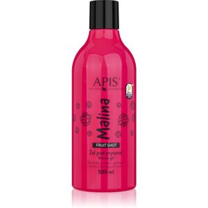 Apis Natural Cosmetics Fruit Shot Raspberry τζελ για ντους 500 ml Apis Natural Cosmetics Fruit Shot Raspberry τζελ για ντους 500 ml