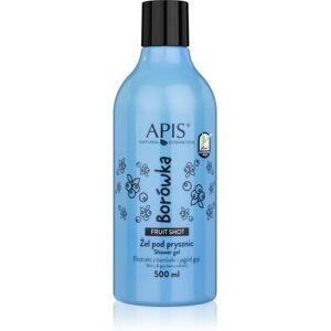 Apis Natural Cosmetics Fruit Shot Blueberry τζελ για ντους 500 ml Apis Natural Cosmetics Fruit Shot Blueberry τζελ για ντους 500 ml