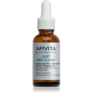 Apivita Just Bee Clear Serum ορός για λιπαρή και προβληματική επιδερμίδα 30 ml Apivita Just Bee Clear Serum ορός για λιπαρή και προβληματική επιδερμίδα 30 ml