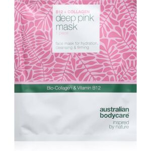 Australian Bodycare B12 + Collagen φύλλο μάσκας για ενυδάτωση και σύσφιξη του δέρματος 1 τμχ Australian Bodycare B12 + Collagen φύλλο μάσκας για ενυδάτωση και σύσφιξη του δέρματος 1 τμχ