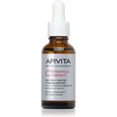Apivita Bee Tech Concentrates C15 Propolis Correct Serum αντιοξειδωτικός συσφικτικός ορός προσώπου 30 ml Apivita Bee Tech Concentrates C15 Propolis Correct Serum αντιοξειδωτικός συσφικτικός ορός προσώπου 30 ml
