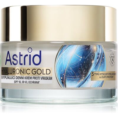 Astrid Hyaluronic Gold κρέμα πλήρωσης ενάντια στις ρυτίδες 50 μ Astrid Hyaluronic Gold κρέμα πλήρωσης ενάντια στις ρυτίδες 50 μ