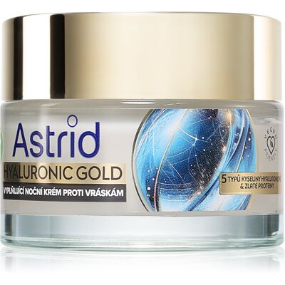 Κρέμα Νύχτας Hyaluronic Gold της Astrid - Γεμιστικό ρυτίδων Κρέμα Νύχτας Hyaluronic Gold της Astrid - Γεμιστικό ρυτίδων