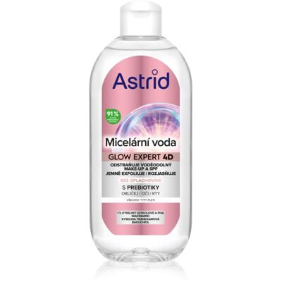 Astrid Glow Expert μικυλλιακό νερό για λαμπρή επιδερμίδα 400 ml Astrid Glow Expert μικυλλιακό νερό για λαμπρή επιδερμίδα 400 ml