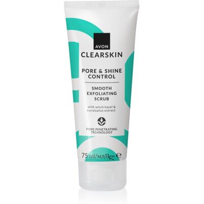 Avon Clearskin Pore & Shine Control διεγερτική απολέπιση 75 ml Avon Clearskin Pore & Shine Control διεγερτική απολέπιση 75 ml