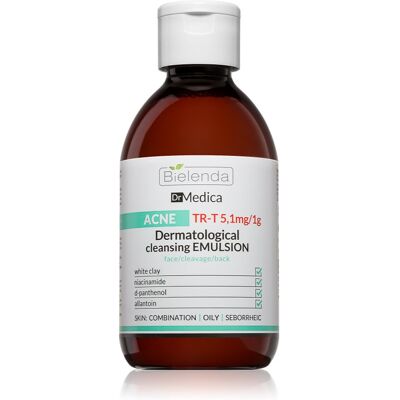 Bielenda Dr. Medica Acne δερματολογικό γαλάκτωμα καθαρισμού για λιπαρή επιδερμίδα με τάση για ακμή 250 ml Bielenda Dr. Medica Acne δερματολογικό γαλάκτωμα καθαρισμού για λιπαρή επιδερμίδα με τάση για ακμή 250 ml