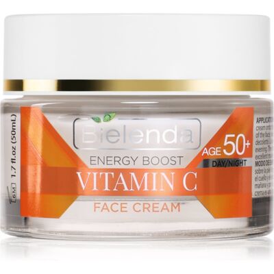 Bielenda Energy Boost κρέμα προσώπου με βιταμίνη C 50 ml Bielenda Energy Boost κρέμα προσώπου με βιταμίνη C 50 ml