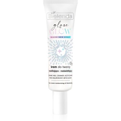 Bielenda GLAZE & GLOW κρέμα προσώπου για ενυδάτωση και λάμψη για ξηρή επιδερμίδα 50 ml Bielenda GLAZE & GLOW κρέμα προσώπου για ενυδάτωση και λάμψη για ξηρή επιδερμίδα 50 ml