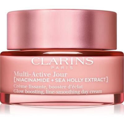 Clarins Multi-Active Day Cream Dry Skin λειαντική κρέμα για φωτεινότητα για ξηρή επιδερμίδα 50 ml Clarins Multi-Active Day Cream Dry Skin λειαντική κρέμα για φωτεινότητα για ξηρή επιδερμίδα 50 ml