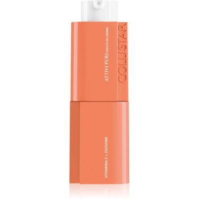 Collistar Attivi Puri Drops in Cream Vitamin C + Exosomes λαμπρυντικός ορός με βιταμίνη C 30 ml Collistar Attivi Puri Drops in Cream Vitamin C + Exosomes λαμπρυντικός ορός με βιταμίνη C 30 ml