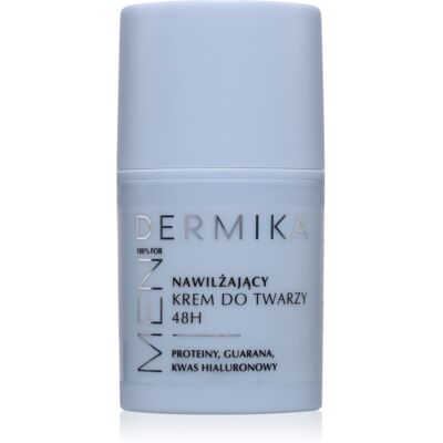 Dermika 100% for Men 48H ενυδατική κρέμα για πρόσωπο για άντρες 50 ml Dermika 100% for Men 48H ενυδατική κρέμα για πρόσωπο για άντρες 50 ml