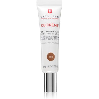 Erborian CC Crème Centella Asiatica CC κρέμα για ομοιόμορφο τόνο της επιδερμίδας SPF 30 απόχρωση Rich 15 ml Erborian CC Crème Centella Asiatica CC κρέμα για ομοιόμορφο τόνο της επιδερμίδας SPF 30 απόχρωση Rich 15 ml