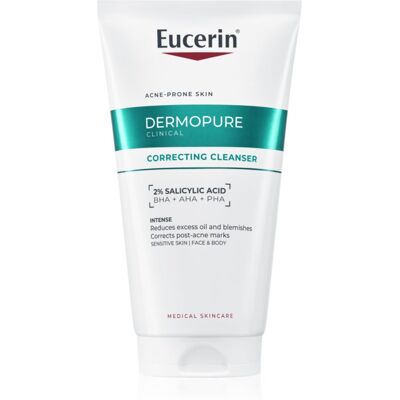 Eucerin DermoPure Clinical Correcting Cleanser απολεπιστικό καθαριστικό τζελ Για πρόσωπο και σώμα 150 ml Eucerin DermoPure Clinical Correcting Cleanser απολεπιστικό καθαριστικό τζελ Για πρόσωπο και σώμα 150 ml