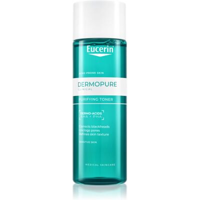 Eucerin DermoPure Clinical Purifying Toner καθαριστικό τονωτικό ενάντια στις ατέλειες της επιδερμίδας με ακμή 200 ml Eucerin DermoPure Clinical Purifying Toner καθαριστικό τονωτικό ενάντια στις ατέλειες της επιδερμίδας με ακμή 200 ml