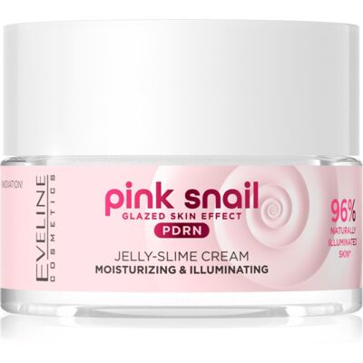 Eveline Cosmetics Pink Snail Glazed Skin Effect κρέμα φωτεινότητας 50 ml Eveline Cosmetics Pink Snail Glazed Skin Effect κρέμα φωτεινότητας 50 ml
