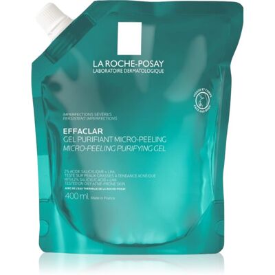 La Roche-Posay Effaclar καθαριστικό απολεπιστικό τζελ για λιπαρή και προβληματική επιδερμίδα 400 ml La Roche-Posay Effaclar καθαριστικό απολεπιστικό τζελ για λιπαρή και προβληματική επιδερμίδα 400 ml