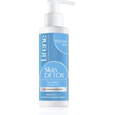 Lirene Young Skin Skin Detox τζελ καθαρισμού για σύσφιξη πόρων 145 ml Lirene Young Skin Skin Detox τζελ καθαρισμού για σύσφιξη πόρων 145 ml