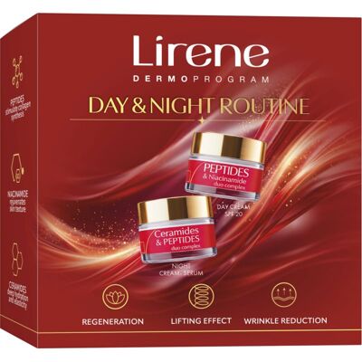 Lirene Day & Night Routine σετ δώρου για ώριμη επιδερμίδα προσώπου Lirene Day & Night Routine σετ δώρου για ώριμη επιδερμίδα προσώπου