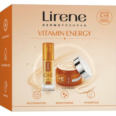 Lirene Vitamin Energy C+E σετ δώρου για λαμπρή επιδερμίδα Lirene Vitamin Energy C+E σετ δώρου για λαμπρή επιδερμίδα