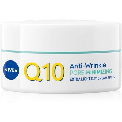 NIVEA Q10 Anti-Wrinkle ελαφριά κρέμα ημέρας ενάντια στις ρυτίδες SPF 15 50 ml NIVEA Q10 Anti-Wrinkle ελαφριά κρέμα ημέρας ενάντια στις ρυτίδες SPF 15 50 ml
