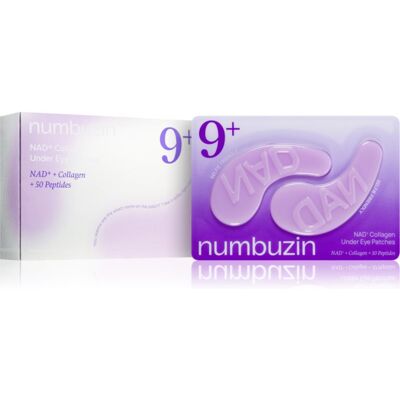 Numbuzin No. 9 NAD+ Collagen Under Eye Patches επιθέματα υδρογέλης ενάντια στις ρυτίδες και τους μαύρους κύκλους 5 τμχ Numbuzin No. 9 NAD+ Collagen Under Eye Patches επιθέματα υδρογέλης ενάντια στις ρυτίδες και τους μαύρους κύκλους 5 τμχ