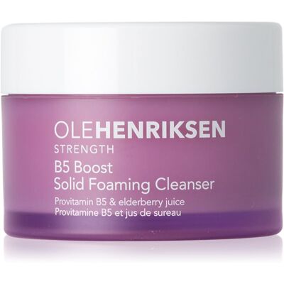 OLEHENRIKSEN Strength B5 Boost Hydrating Solid Foaming Gentle Cleanser θρεπτικό καθαριστικό βάλσαμο 100 γρ OLEHENRIKSEN Strength B5 Boost Hydrating Solid Foaming Gentle Cleanser θρεπτικό καθαριστικό βάλσαμο 100 γρ