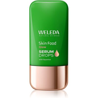 Weleda Serum Drops Skin Food Glow λαμπρυντικός ορός για ενοποίηση τόνου της απόχρωσης δέρματος 30 ml Weleda Serum Drops Skin Food Glow λαμπρυντικός ορός για ενοποίηση τόνου της απόχρωσης δέρματος 30 ml