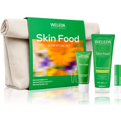 Weleda Skin Food Glow Ritual σετ δώρου για λαμπρότητα και ενυδάτωση Weleda Skin Food Glow Ritual σετ δώρου για λαμπρότητα και ενυδάτωση
