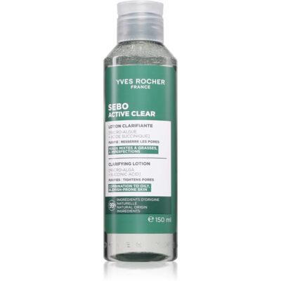 Yves Rocher Sebo Active Clear καθαριστικό τονωτικό 150 ml Yves Rocher Sebo Active Clear καθαριστικό τονωτικό 150 ml