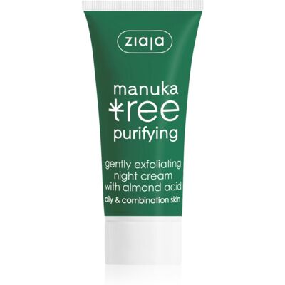 Κρέμα Νύχτας Manuka Ziaja - Απαλή απολεπιστική νυχτερινή κρέμα για λιπαρό & μικτό δέρμα Κρέμα Νύχτας Manuka Ziaja - Απαλή απολεπιστική νυχτερινή κρέμα για λιπαρό & μικτό δέρμα