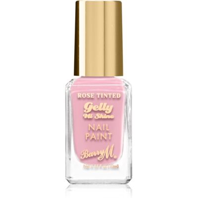 Barry M Gelly Hi Shine Rose Tinted βερνίκι νυχιών απόχρωση Blushed 10 μλ Barry M Gelly Hi Shine Rose Tinted βερνίκι νυχιών απόχρωση Blushed 10 μλ