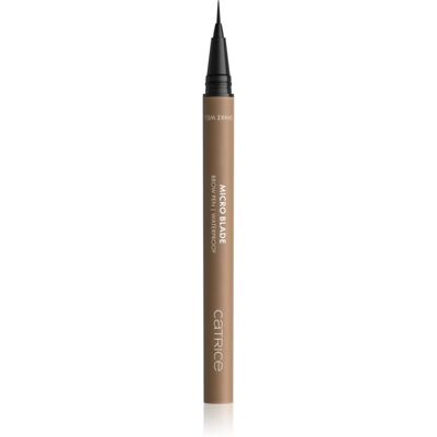 Catrice Micro Blade Brow Pen Waterproof μαρκαδόρος για τα φρύδια αδιάβροχο απόχρωση 010 Soft Blonde 0.64 γρ Catrice Micro Blade Brow Pen Waterproof μαρκαδόρος για τα φρύδια αδιάβροχο απόχρωση 010 Soft Blonde 0.64 γρ