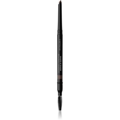 Catrice Shape & Shade Brow Pencil μολύβι για τα φρύδια με βούρτσα απόχρωση 040 Cocoa Haze 0.35 γρ Catrice Shape & Shade Brow Pencil μολύβι για τα φρύδια με βούρτσα απόχρωση 040 Cocoa Haze 0.35 γρ
