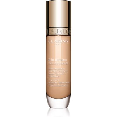 Foundation Clarins Skin Illusion Full Coverage - Ενυδατική, Μακράς Διάρκειας, Ματ Φινίρισμα Foundation Clarins Skin Illusion Full Coverage - Ενυδατική, Μακράς Διάρκειας, Ματ Φινίρισμα