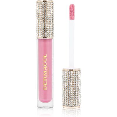 Dermacol Diamond Edition Peptide Lip Glaze περιποιητικό λιπ γκλος με πεπτίδια απόχρωση 04 Rose Amber 2.5 ml Dermacol Diamond Edition Peptide Lip Glaze περιποιητικό λιπ γκλος με πεπτίδια απόχρωση 04 Rose Amber 2.5 ml