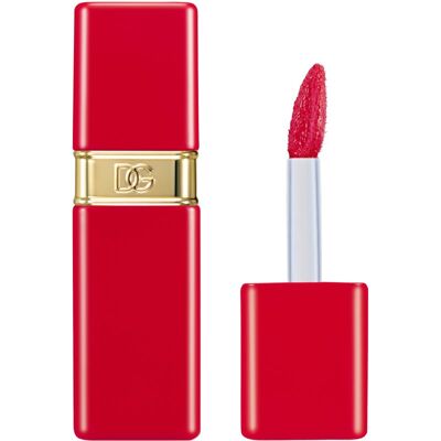 Dolce&Gabbana Rose Dew Lip Bite μακράς διαρκείας ρευστό κραγιόν με ενυδατικό αποτέλεσμα απόχρωση 04 Flirty Red - True Red 6 ml Dolce&Gabbana Rose Dew Lip Bite μακράς διαρκείας ρευστό κραγιόν με ενυδατικό αποτέλεσμα απόχρωση 04 Flirty Red - True Red 6 ml